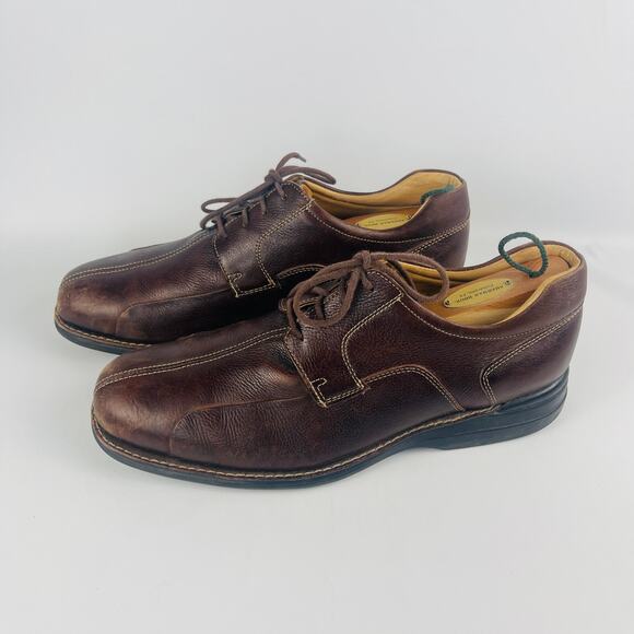 Johnston & Murphy Shuler Bicycle Oxfords Brown Men’s 10 1/2 Shoes; Brazil main image 8